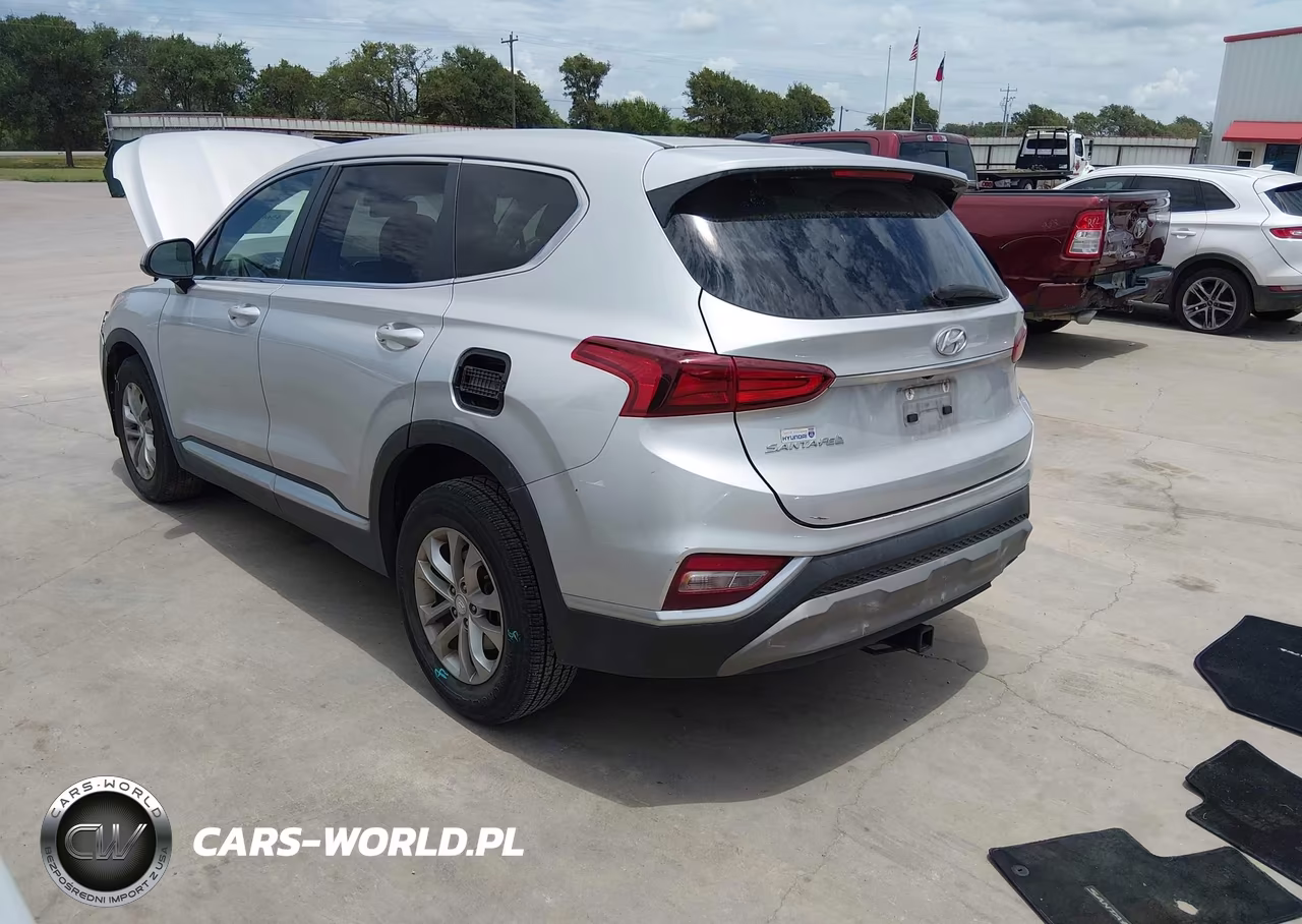 2019 Hyundai Santa Fe Se VIN:5NMS23ADXKH073157 - 3