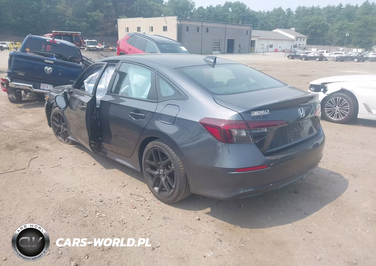 2026 Honda Civic Sport VIN:2HGFE2F58TH542152 - 3