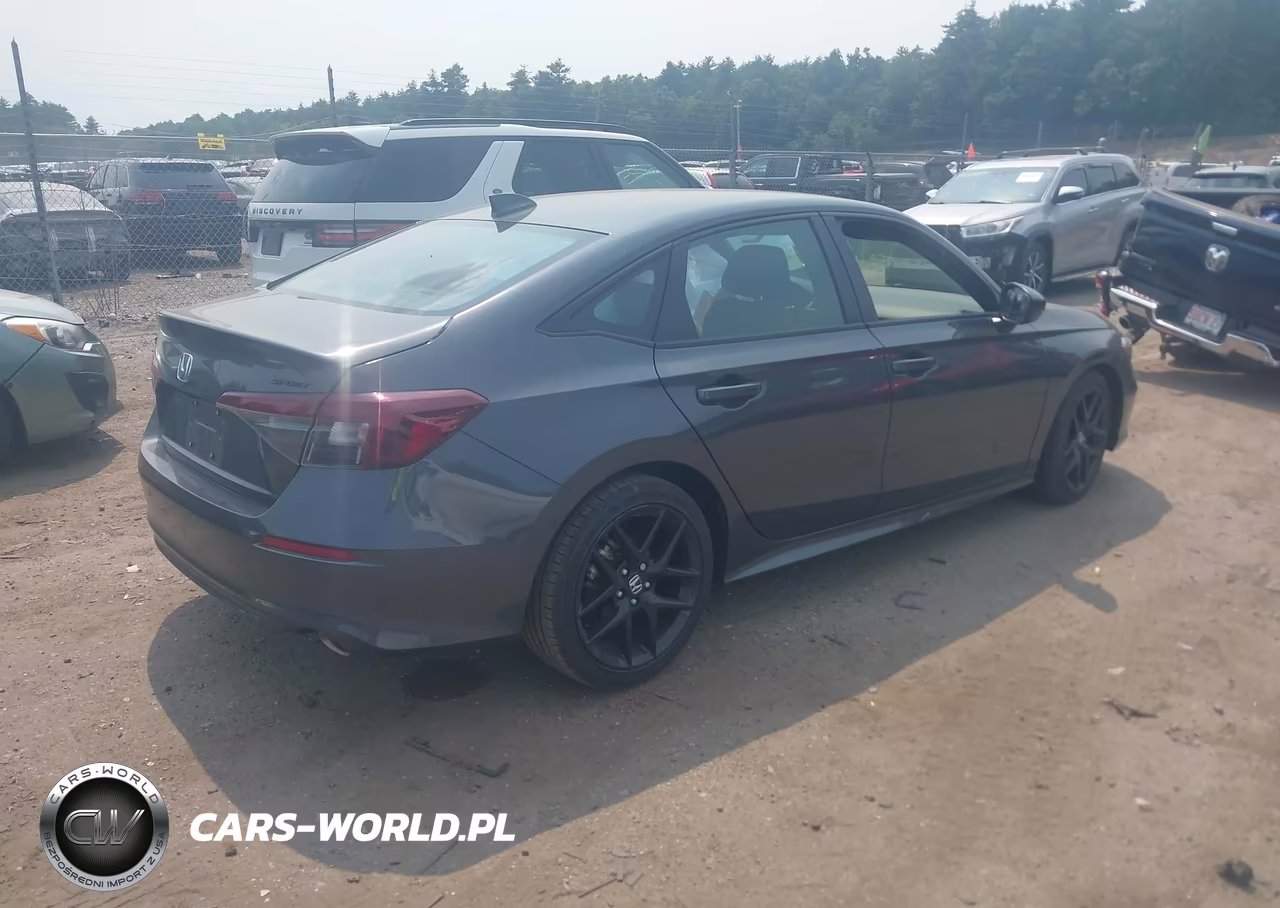 2026 Honda Civic Sport VIN:2HGFE2F58TH542152 - 4