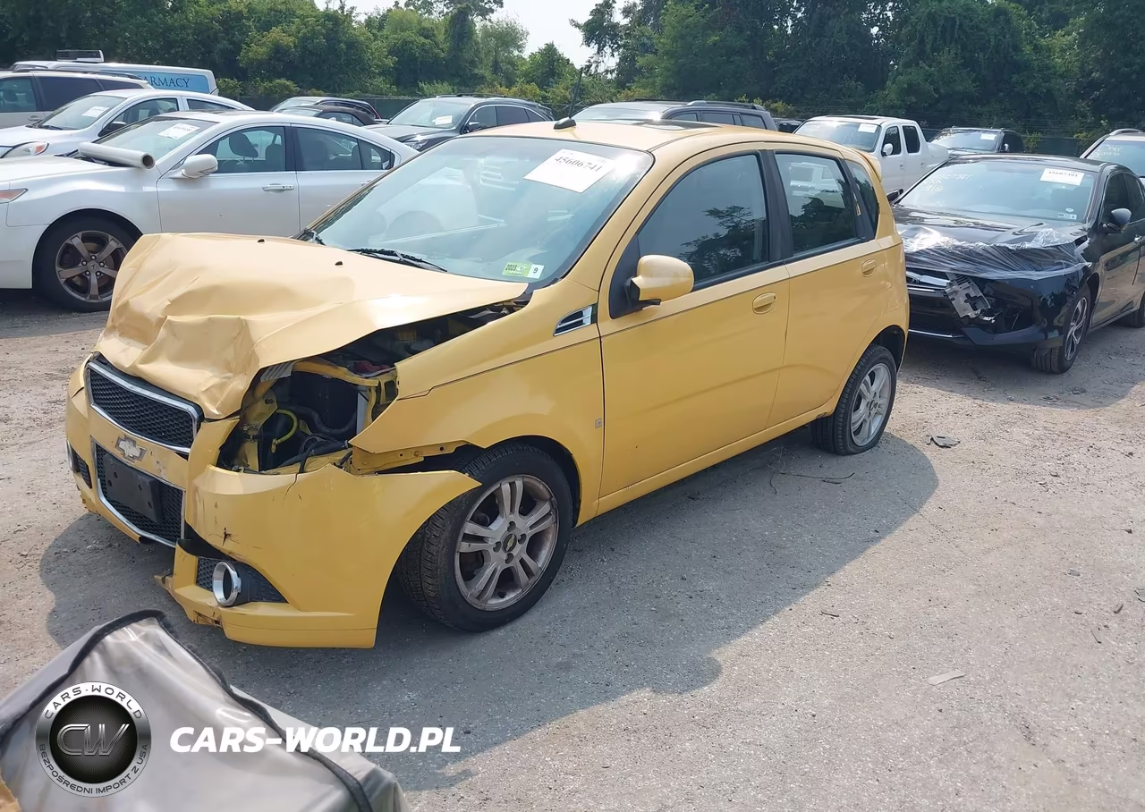 2009 Chevrolet Aveo Lt VIN:KL1TG66E99B379958 - 2