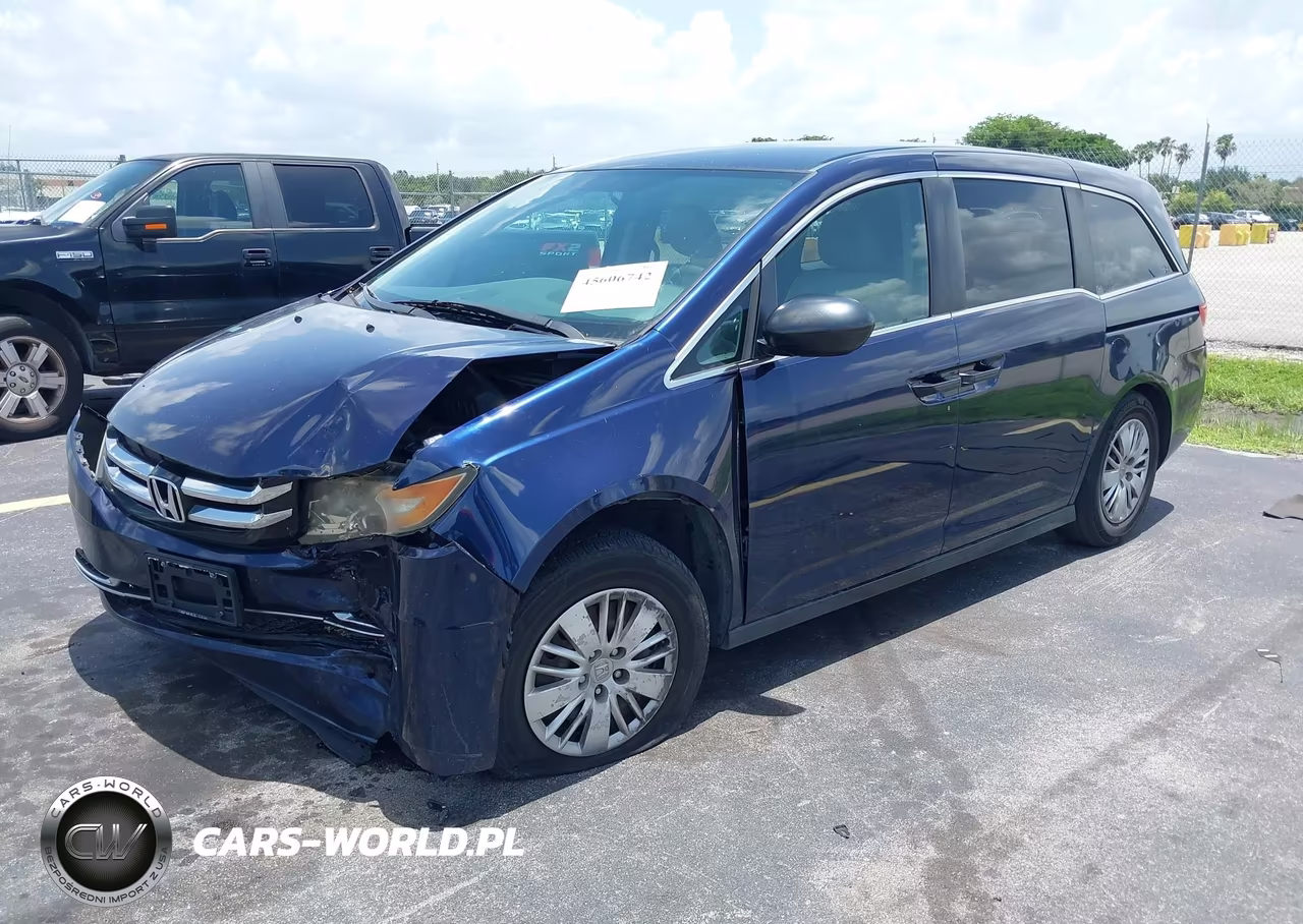 2016 Honda Odyssey Lx VIN:5FNRL5H20GB158738 - 2