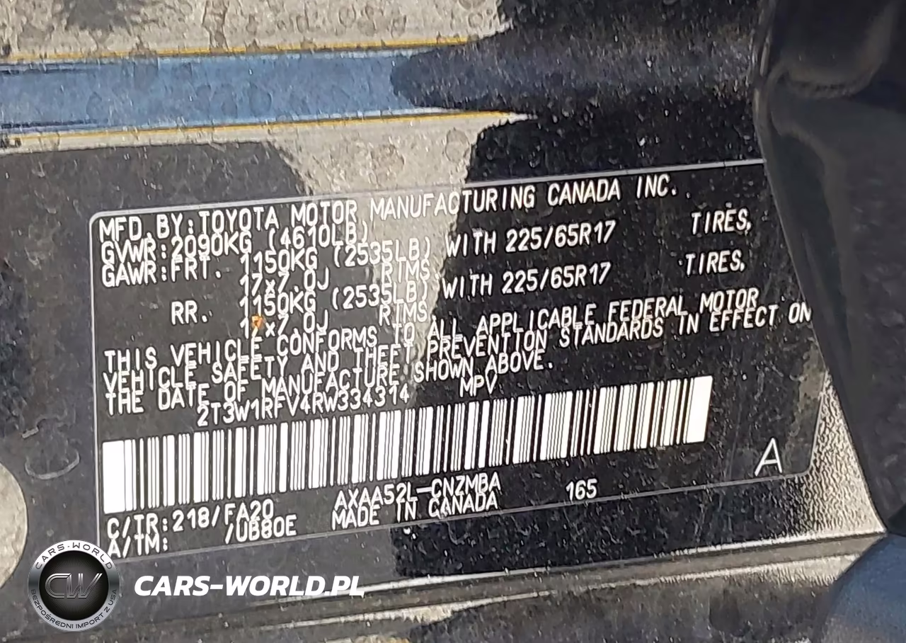 2024 Toyota Rav4 Xle VIN:2T3W1RFV4RW334314 - 9