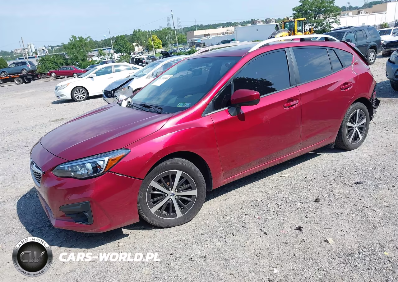 2019 Subaru Impreza 2.0I Premium VIN:4S3GTAD63K3737690 - 2