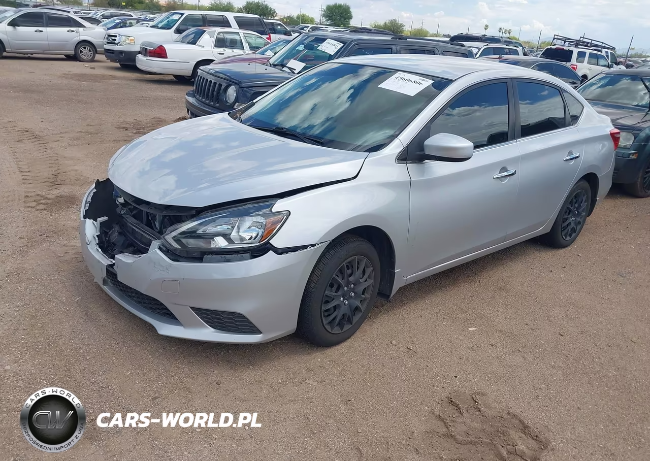 2016 Nissan Sentra Sv VIN:3N1AB7AP7GL643920 - 2