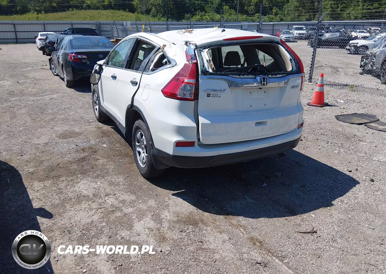 2016 Honda Cr-V Lx VIN:5J6RM4H37GL137134 - 3