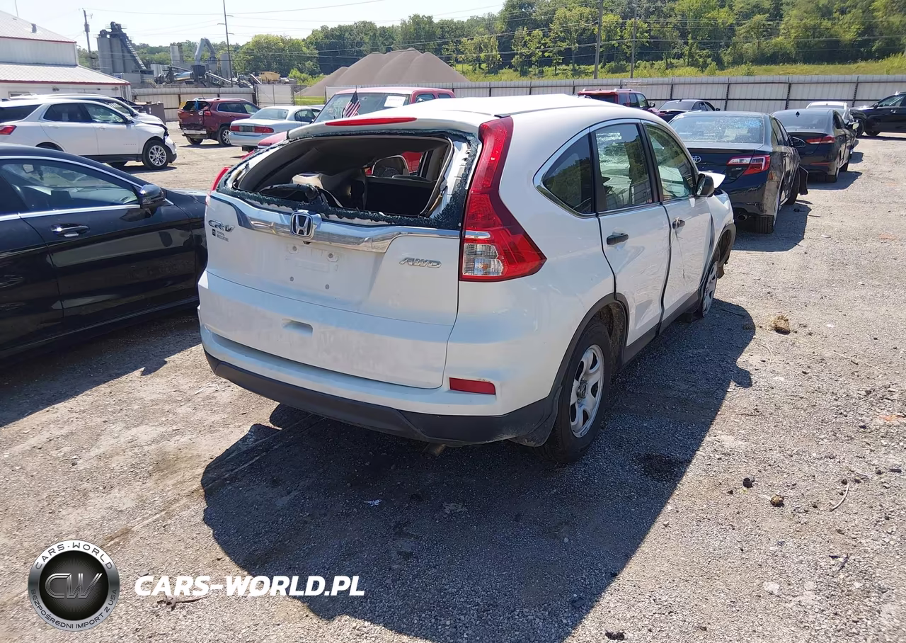 2016 Honda Cr-V Lx VIN:5J6RM4H37GL137134 - 4