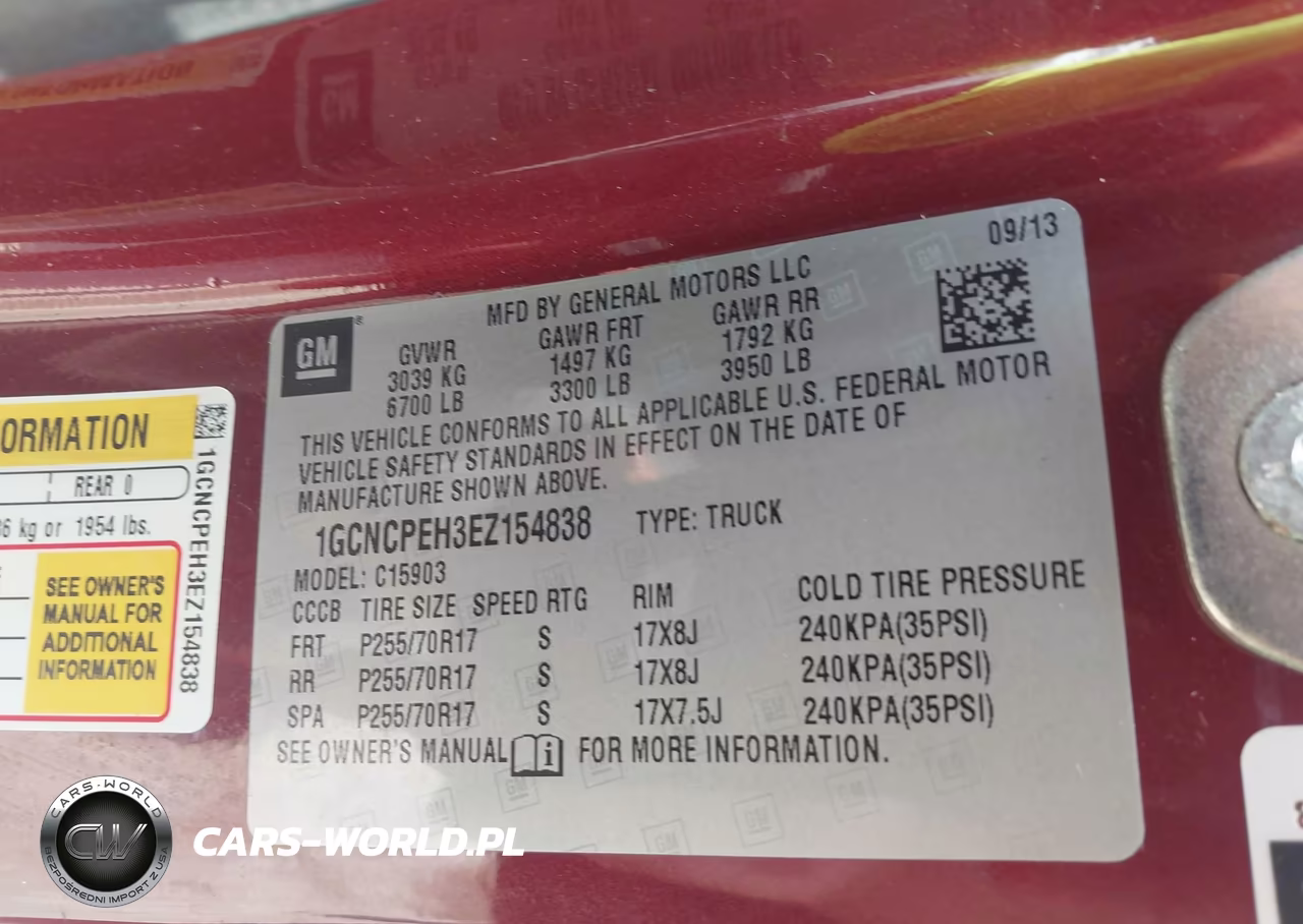 2014 Chevrolet Silverado 1500 Work Truck VIN:1GCNCPEH3EZ154838 - 9
