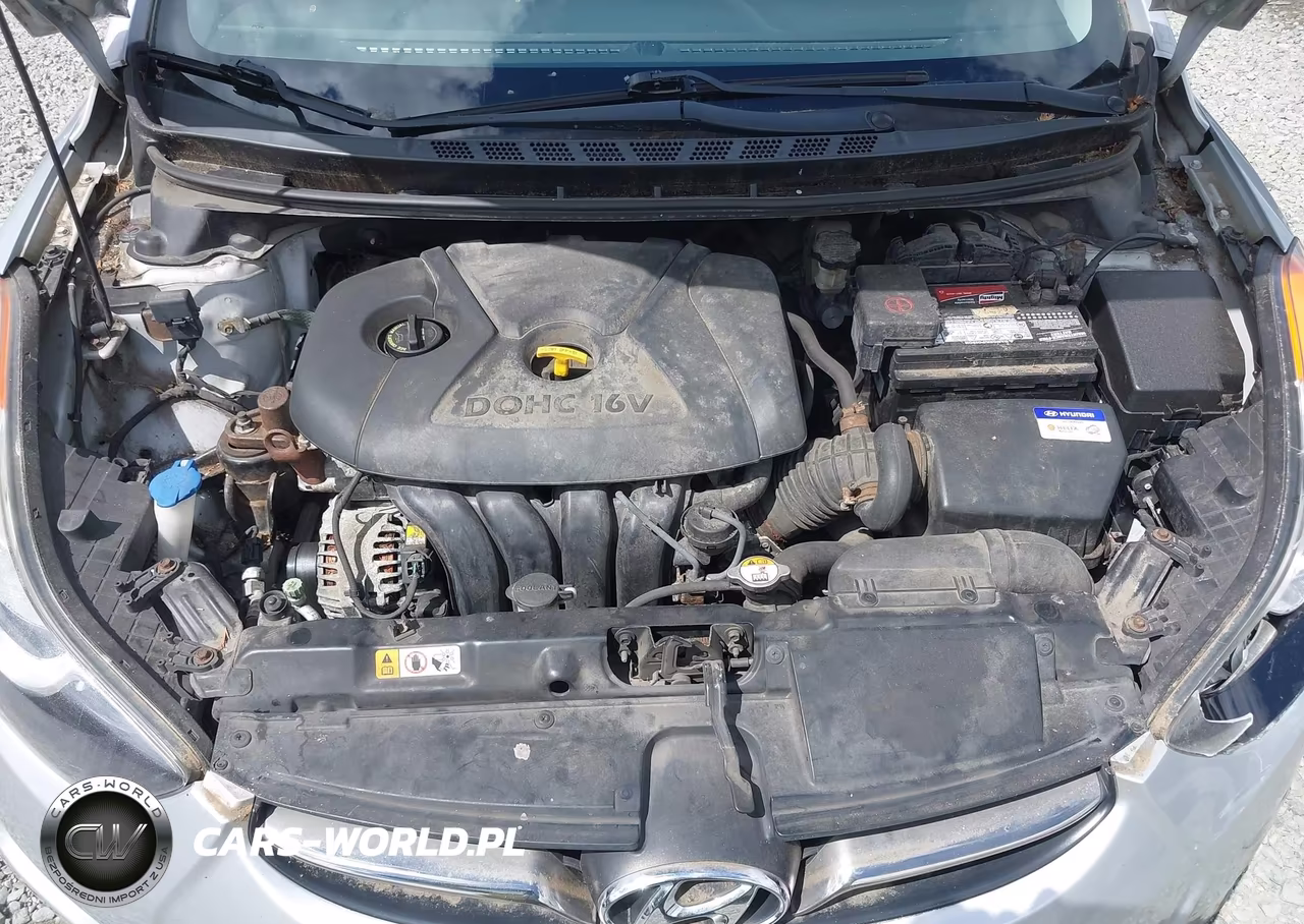 2013 Hyundai Elantra Limited VIN:KMHDH4AE5DU748278 - 10