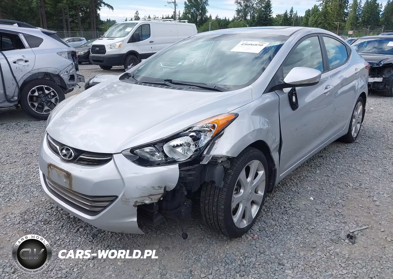 2013 Hyundai Elantra Limited VIN:KMHDH4AE5DU748278 - 2
