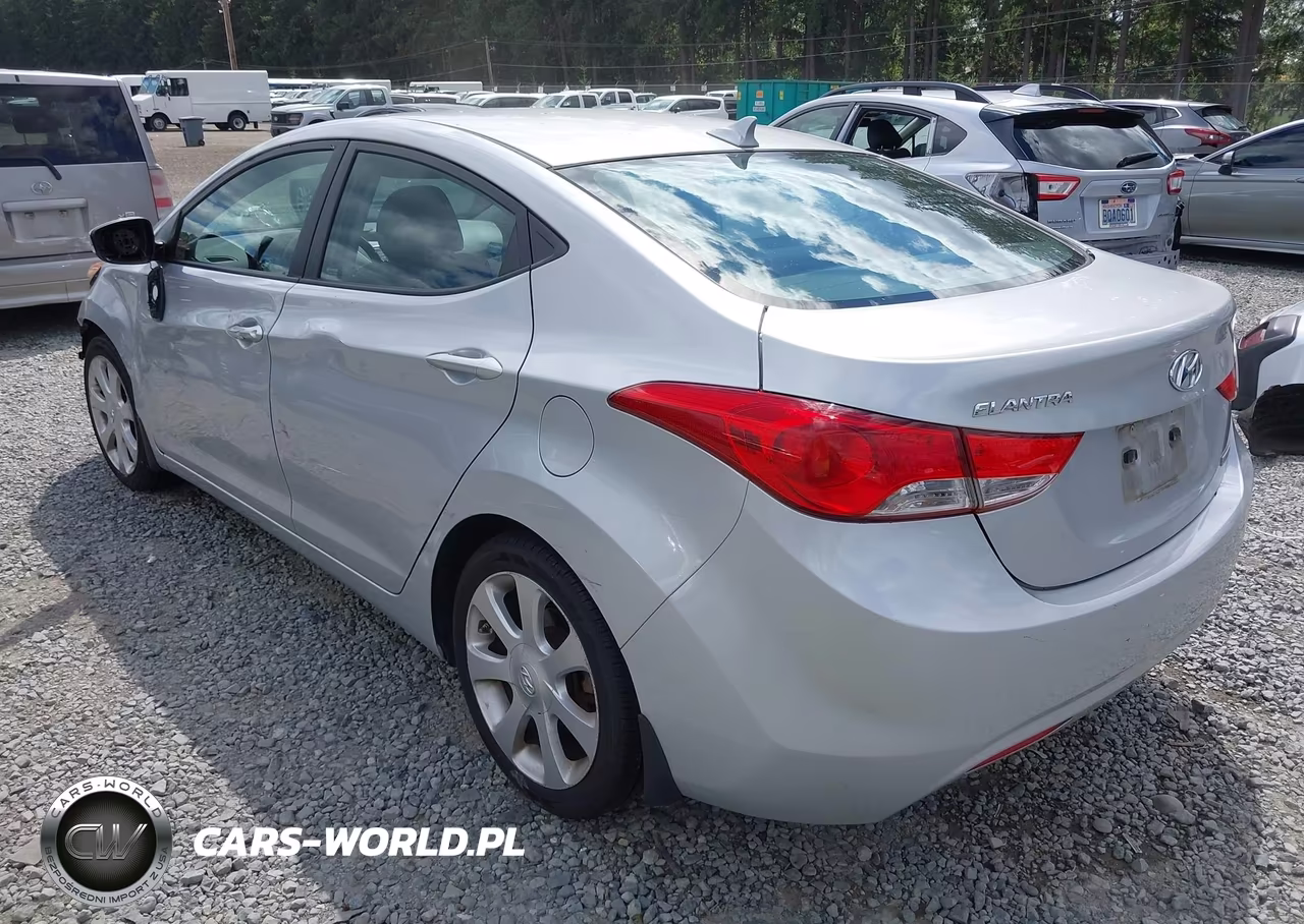 2013 Hyundai Elantra Limited VIN:KMHDH4AE5DU748278 - 3