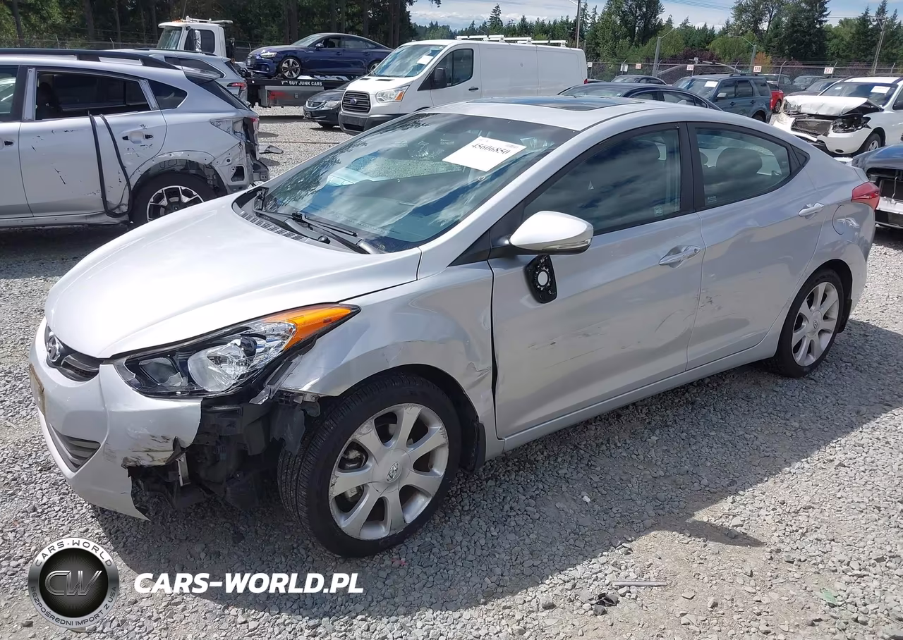 2013 Hyundai Elantra Limited VIN:KMHDH4AE5DU748278 - 6