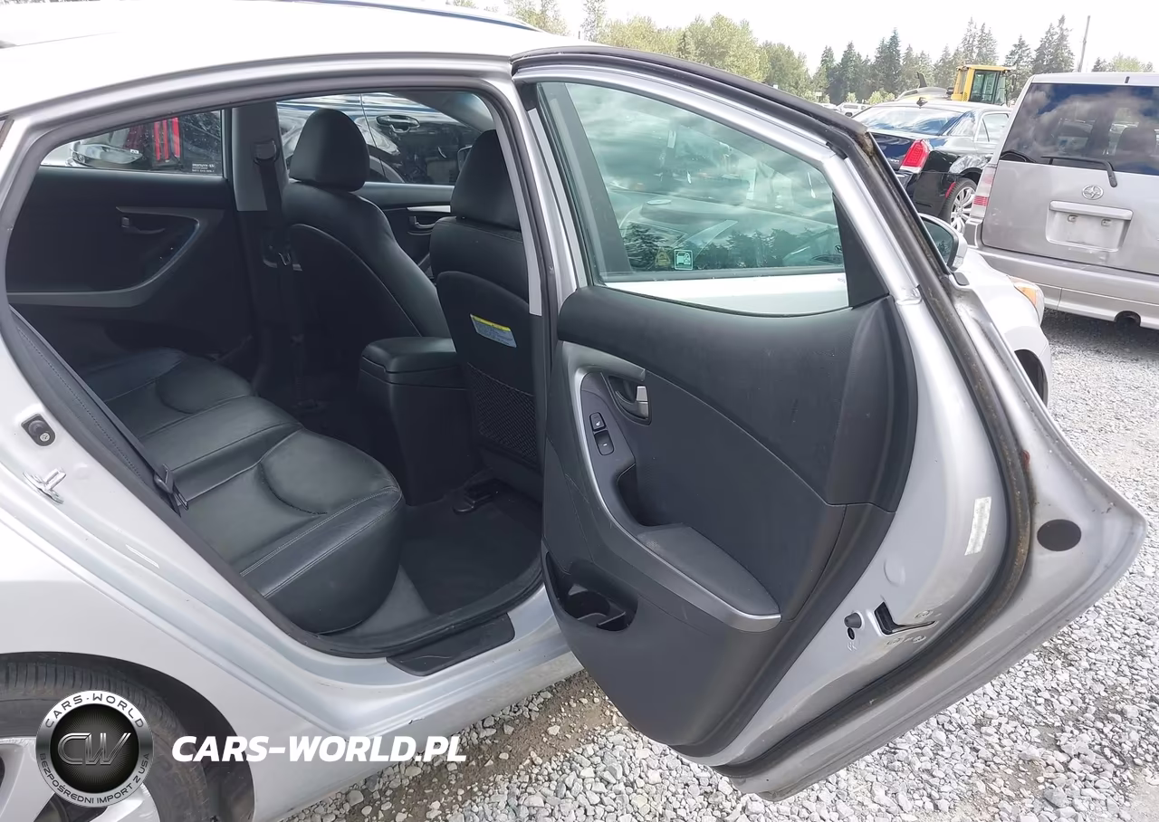 2013 Hyundai Elantra Limited VIN:KMHDH4AE5DU748278 - 8