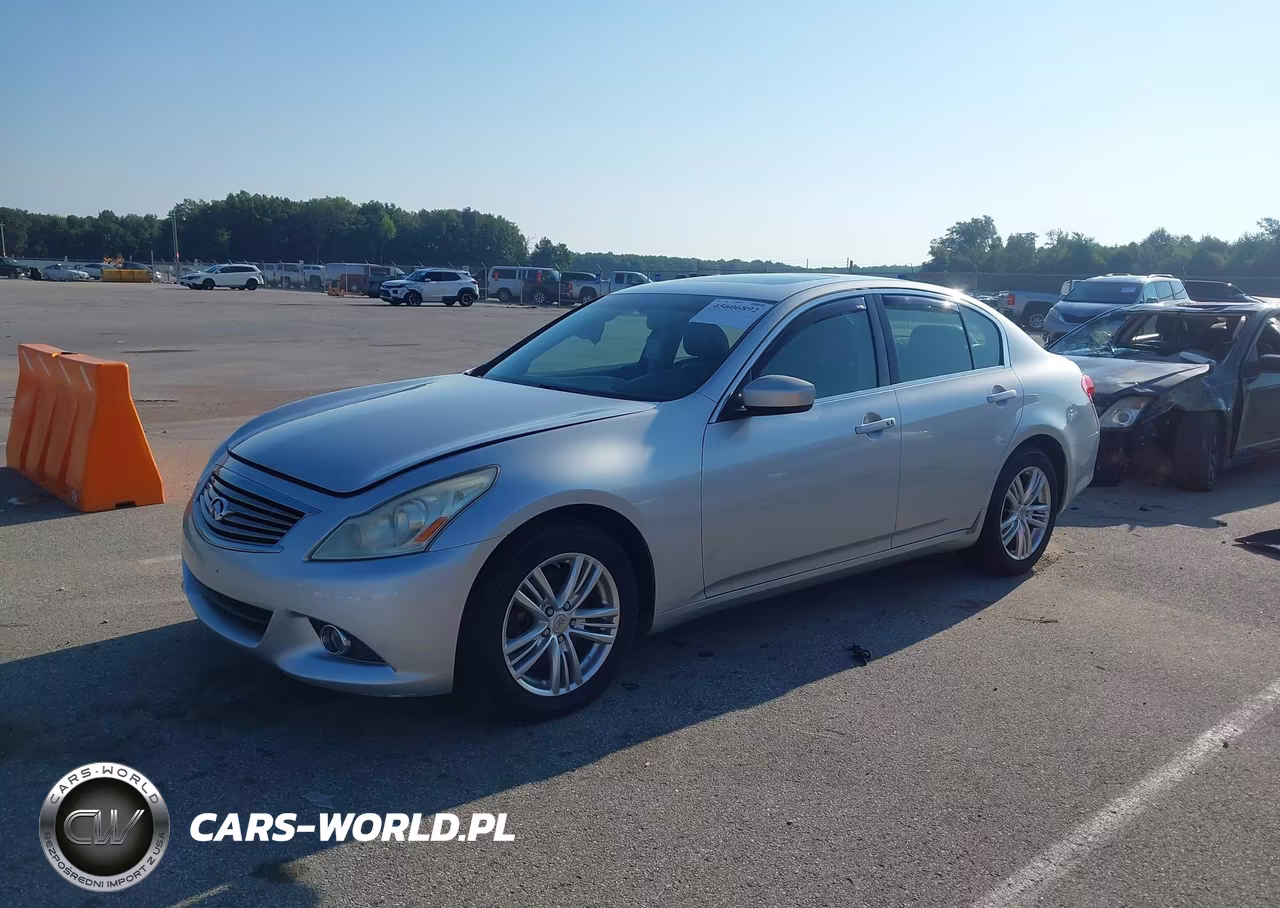 2012 Infiniti G37X VIN:JN1CV6AR3CM974599 - 2