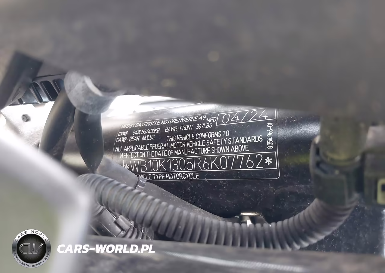 2024 BMW F 900 R VIN:WB10K1305R6K07762 - 10
