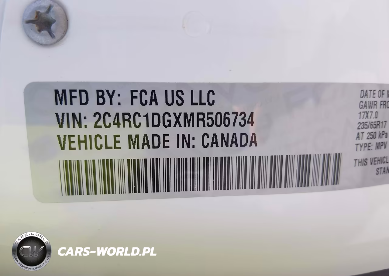 2021 Chrysler Voyager Lxi VIN:2C4RC1DGXMR506734 - 9