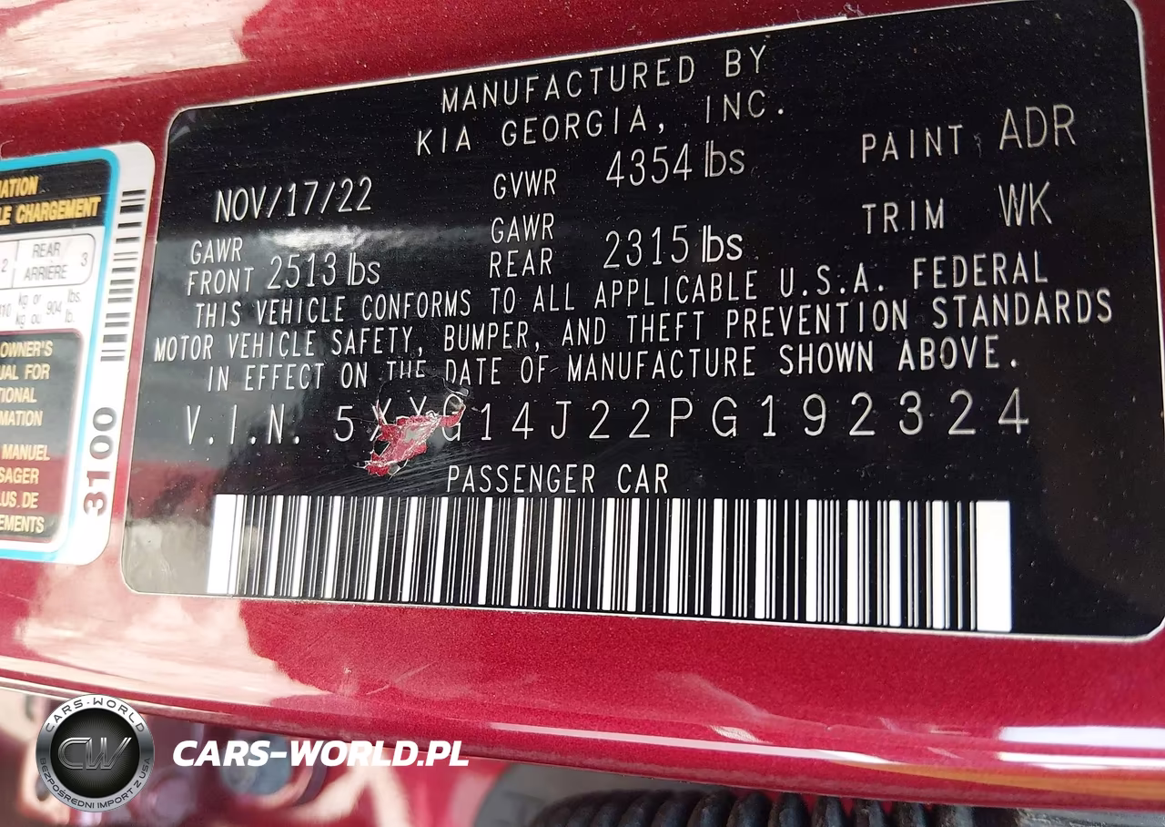 2023 Kia K5 Lxs VIN:5XXG14J22PG192324 - 9