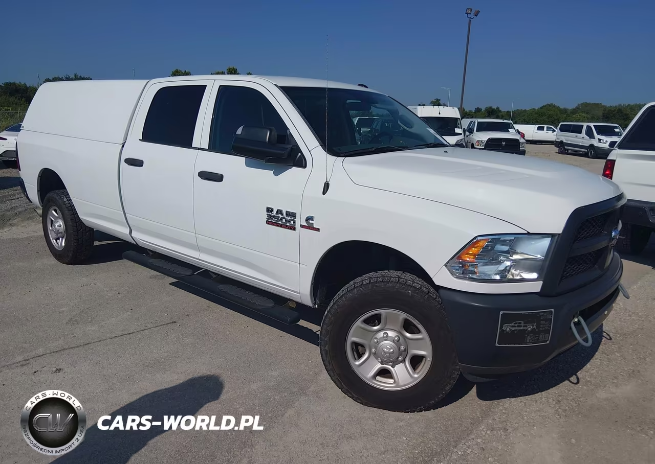 2017 Ram 3500 Tradesman 4X4 8' Box