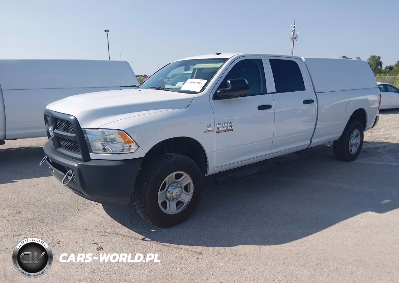2017 Ram 3500 Tradesman 4X4 8' Box VIN:3C63R3GL9HG762326 - 2