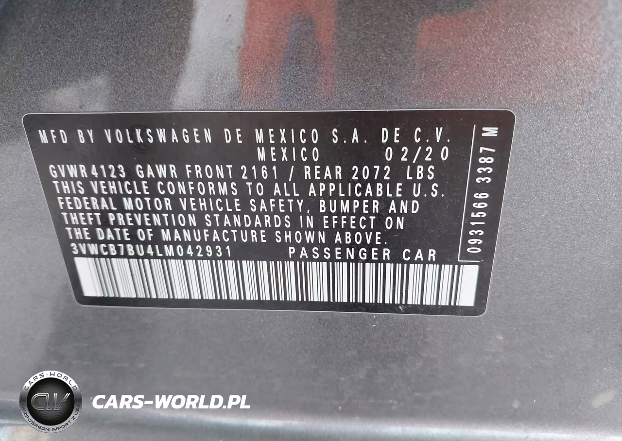 2020 Volkswagen Jetta 1.4T R-Line-1.4T S-1.4T Se VIN:3VWCB7BU4LM042931 - 9