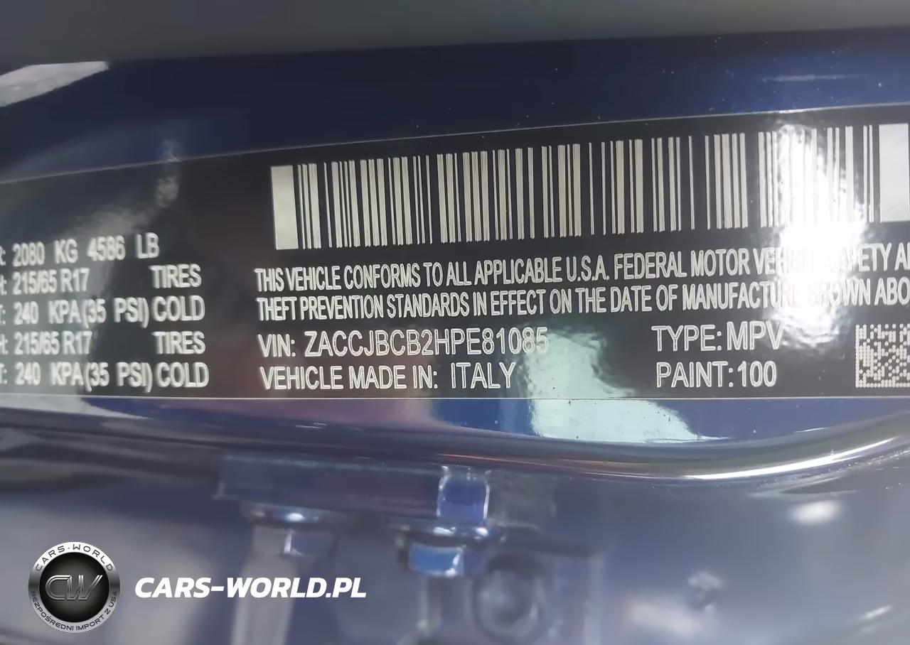 2017 Jeep Renegade Trailhawk VIN:ZACCJBCB2HPE81085 - 9