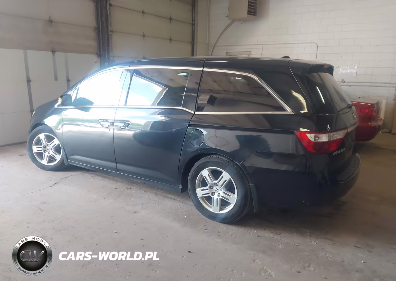 2012 Honda Odyssey Touring-Touring Elite VIN:5FNRL5H91CB065444 - 3