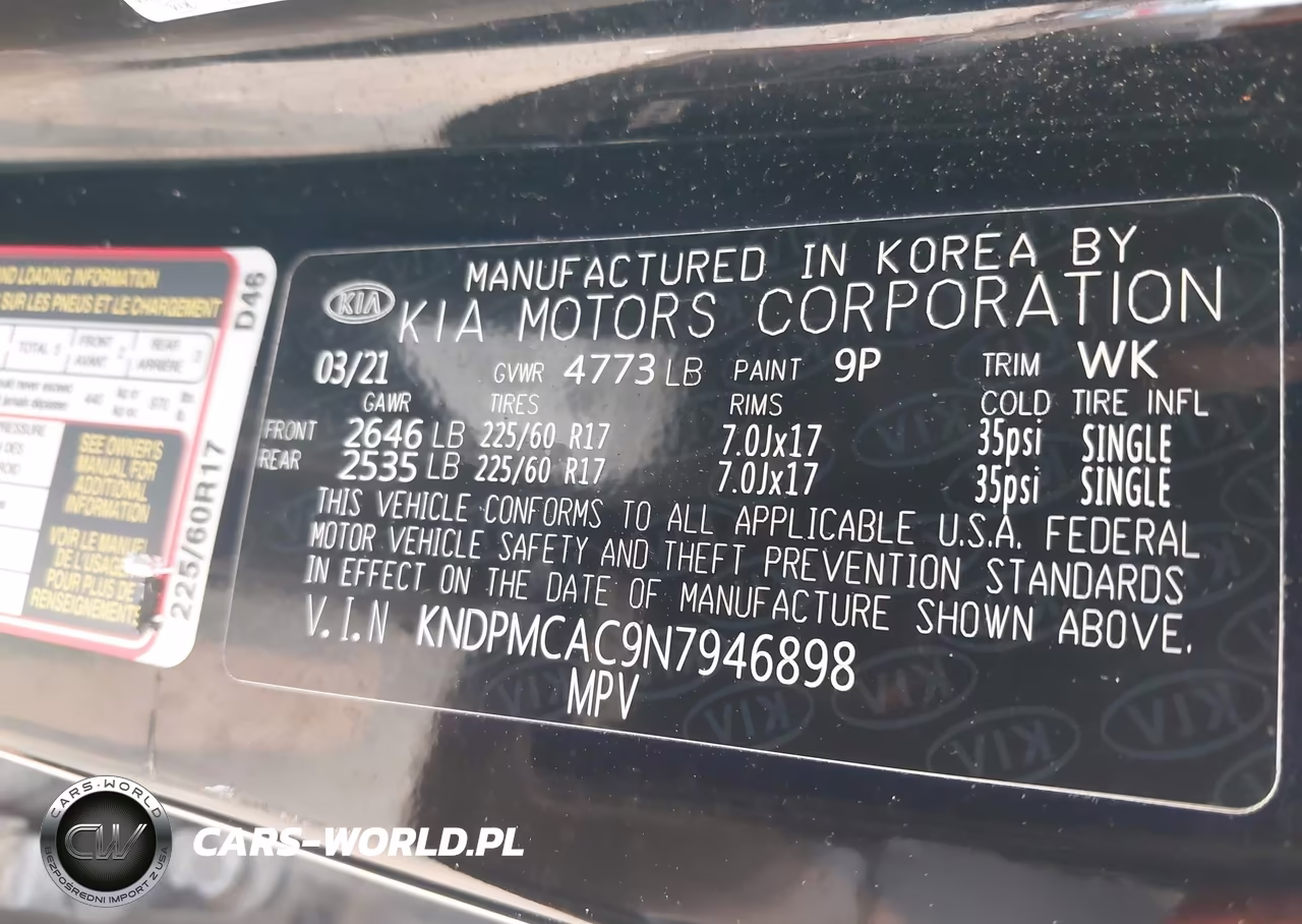 2022 Kia Sportage Lx VIN:KNDPMCAC9N7946898 - 9