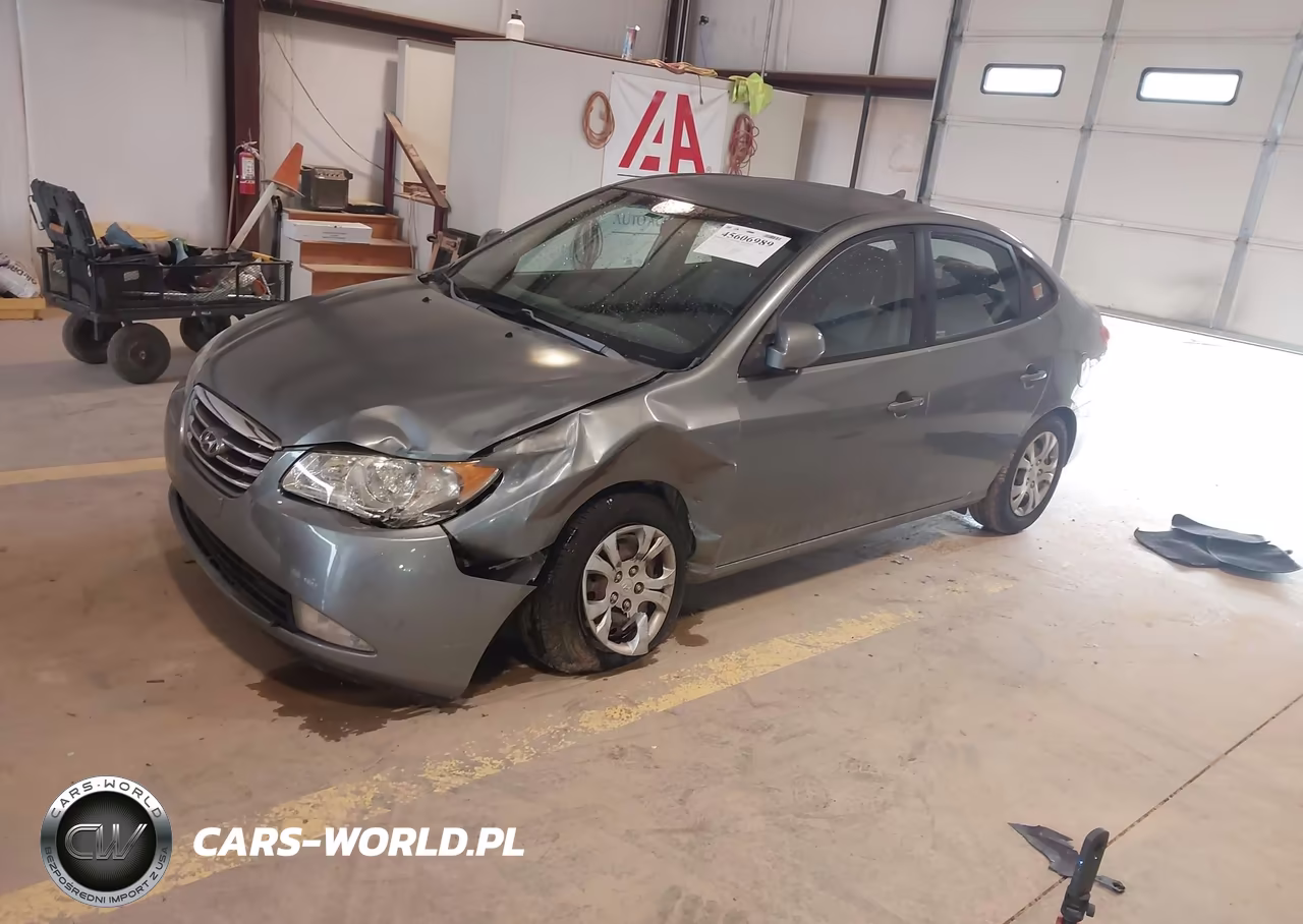 2010 Hyundai Elantra Gls VIN:KMHDU4AD5AU932196 - 2