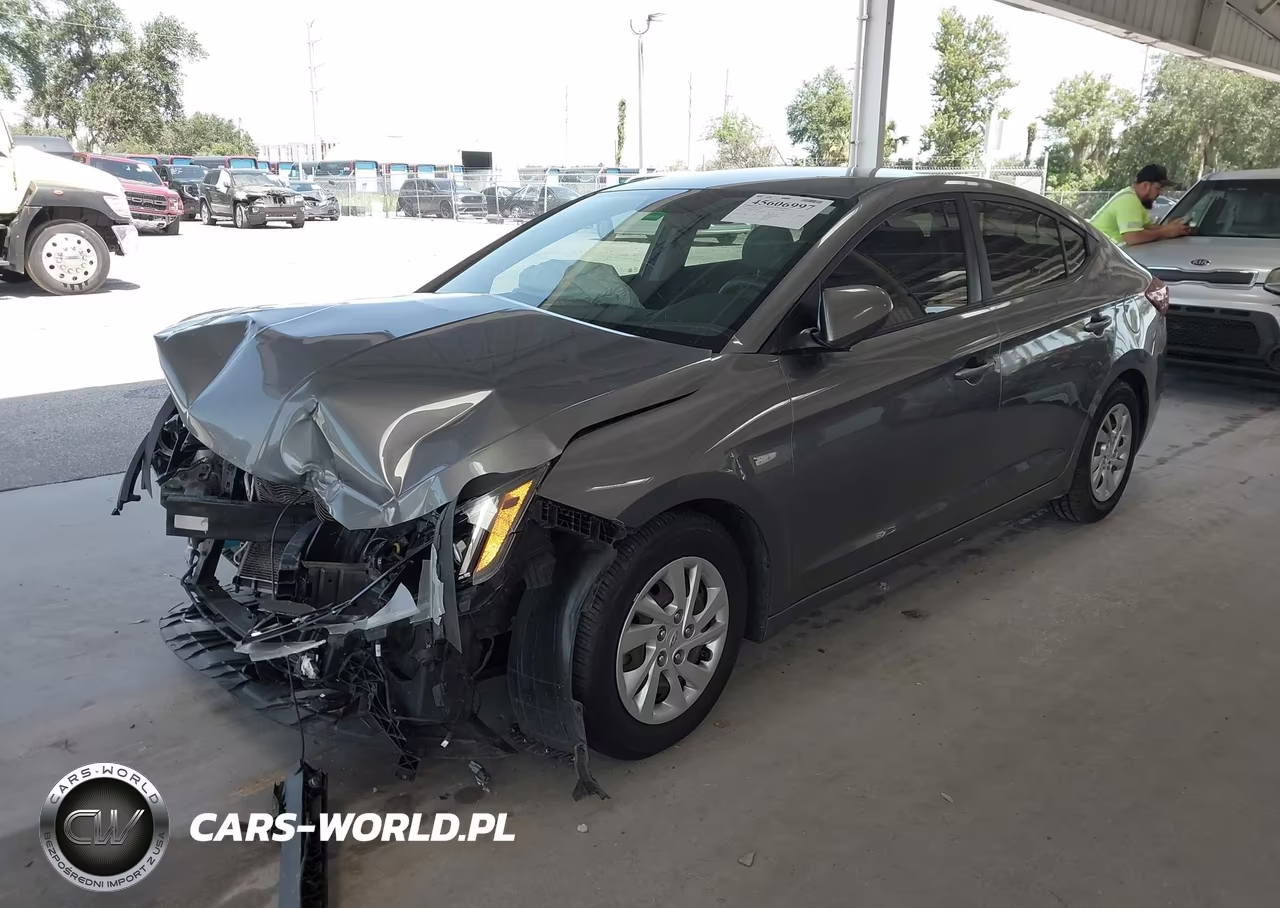 2019 Hyundai Elantra Se VIN:5NPD74LF3KH495997 - 2