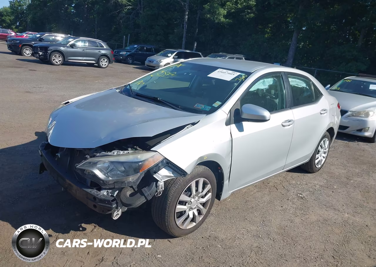 2014 Toyota Corolla L VIN:2T1BURHE8EC166250 - 2