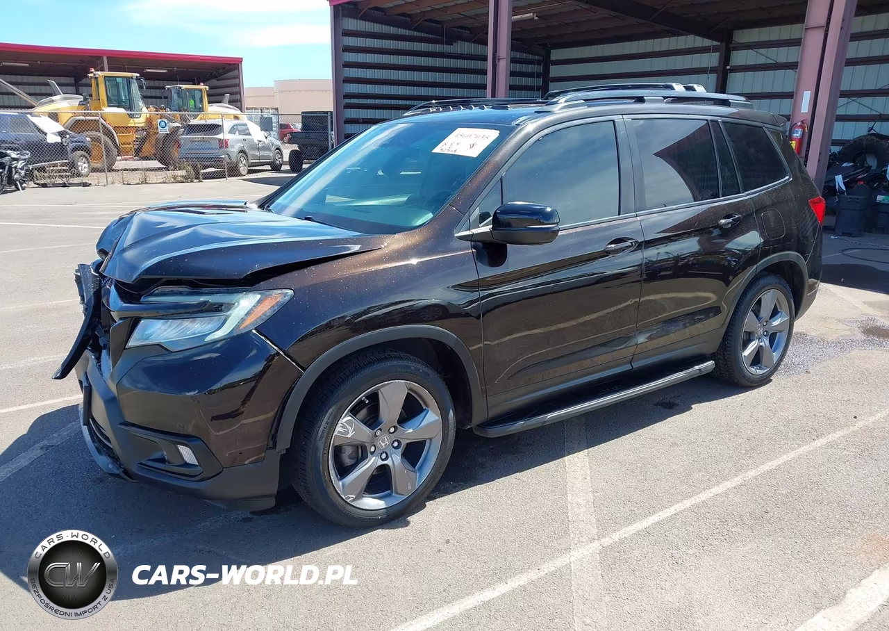 2019 Honda Passport Touring VIN:5FNYF7H92KB000809 - 2