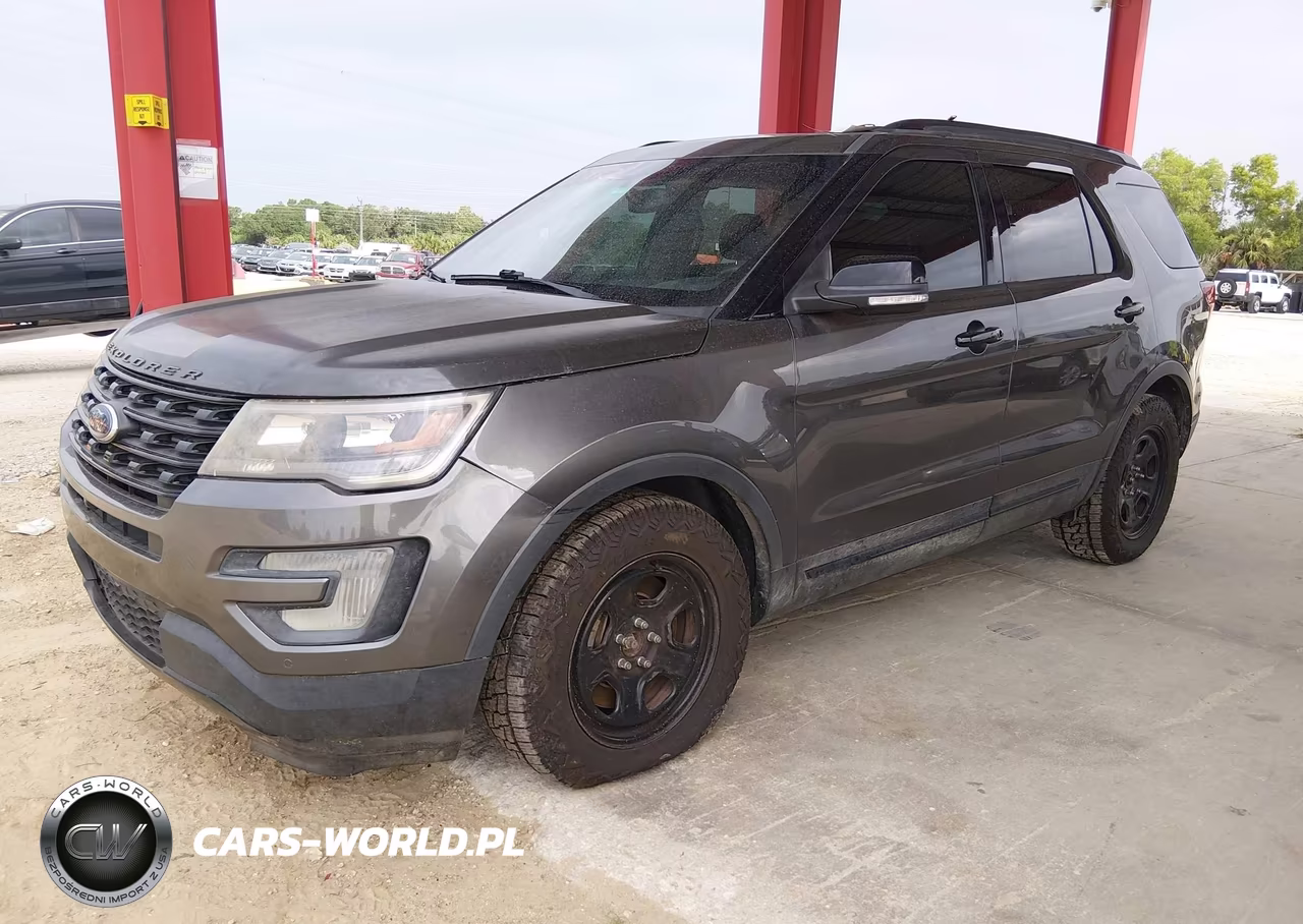 2016 Ford Explorer Sport VIN:1FM5K8GT0GGD34010 - 2