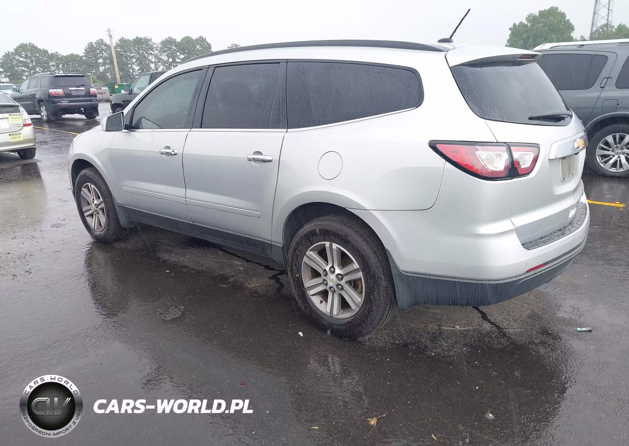 2015 Chevrolet Traverse Lt VIN:1GNKRGKDXFJ353105 - 3