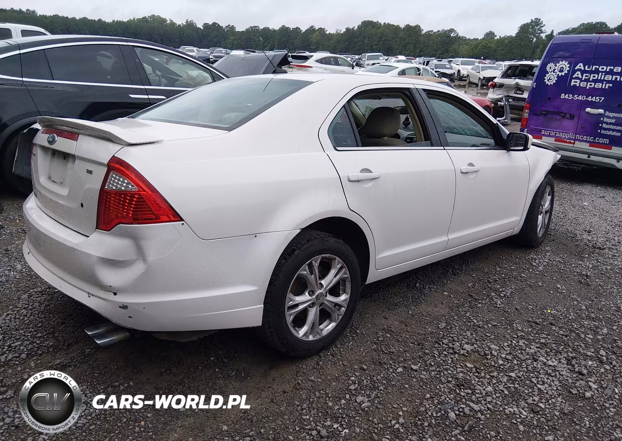 2012 Ford Fusion Se VIN:3FAHP0HA9CR160755 - 4