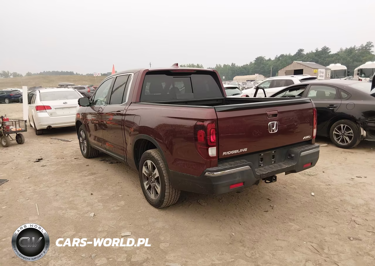 2019 Honda Ridgeline Rtl-T VIN:5FPYK3F61KB019727 - 3