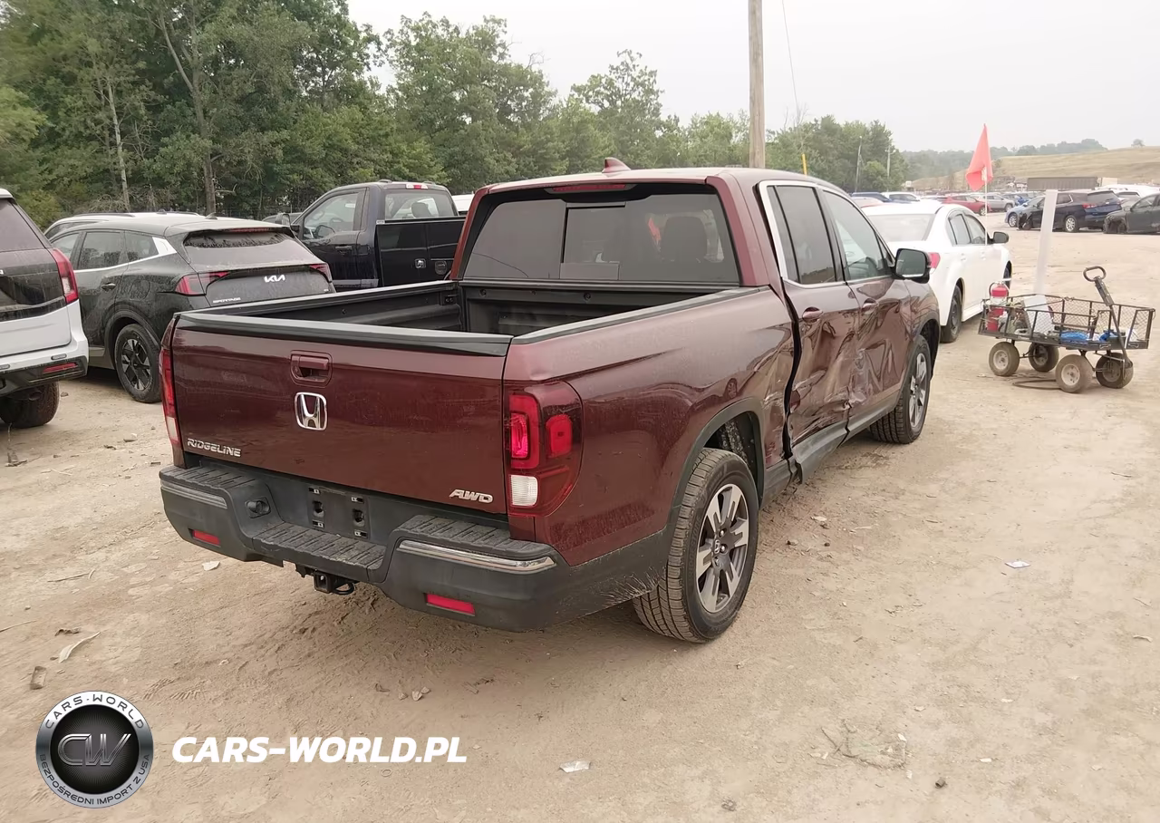 2019 Honda Ridgeline Rtl-T VIN:5FPYK3F61KB019727 - 4