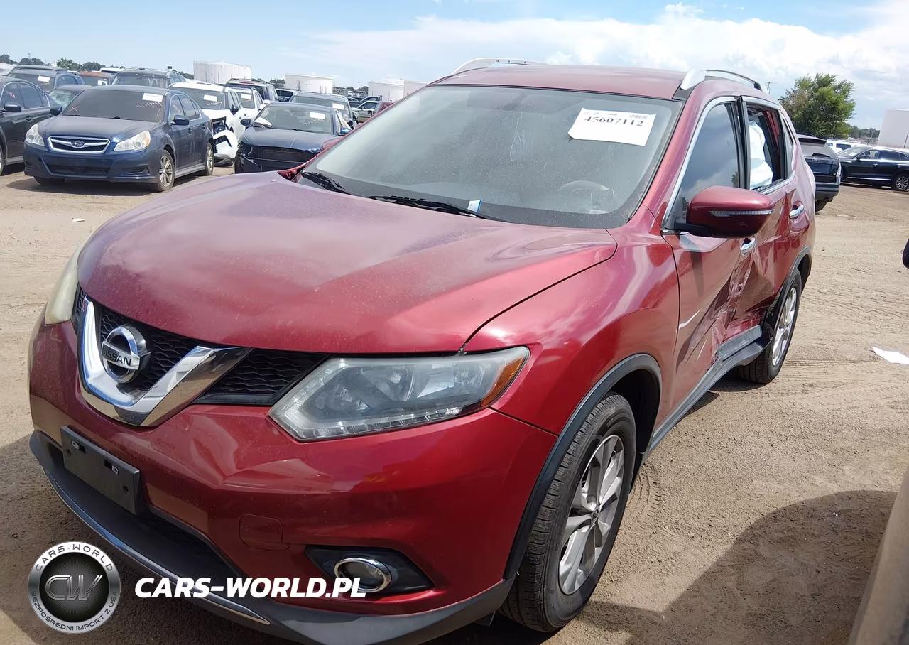2015 Nissan Rogue Sv VIN:5N1AT2MT5FC826468 - 2