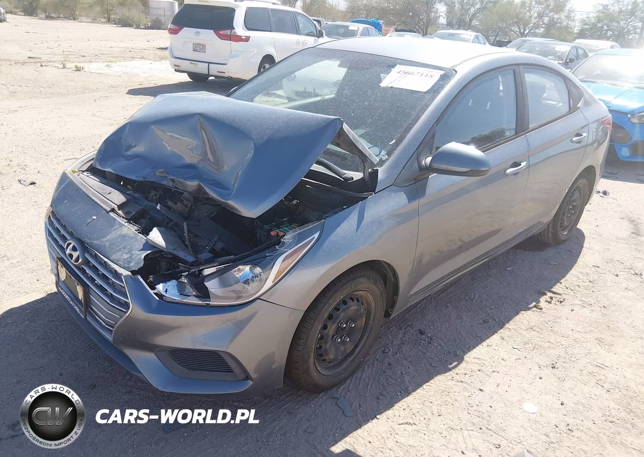 2019 Hyundai Accent Se VIN:3KPC24A3XKE071840 - 2