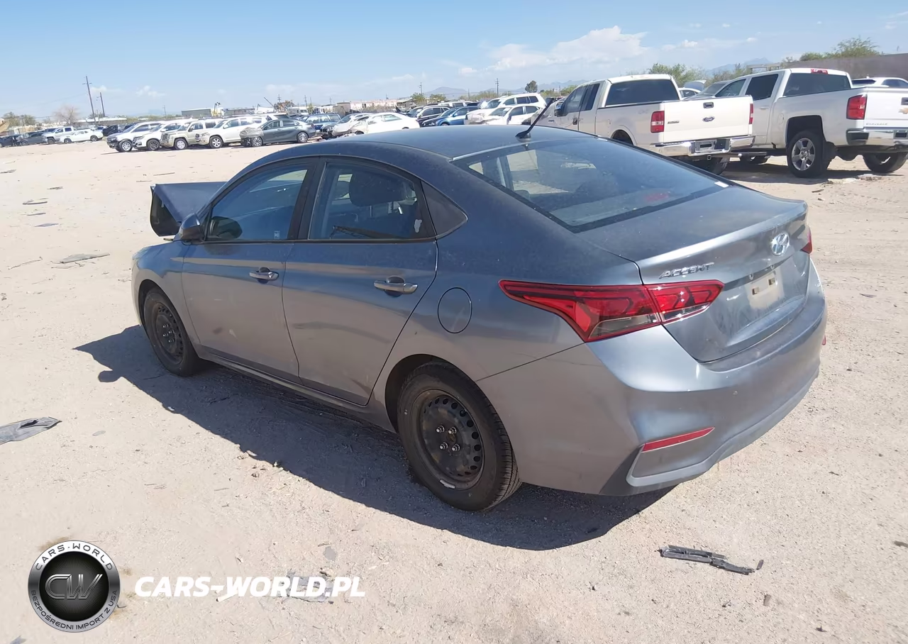 2019 Hyundai Accent Se VIN:3KPC24A3XKE071840 - 3