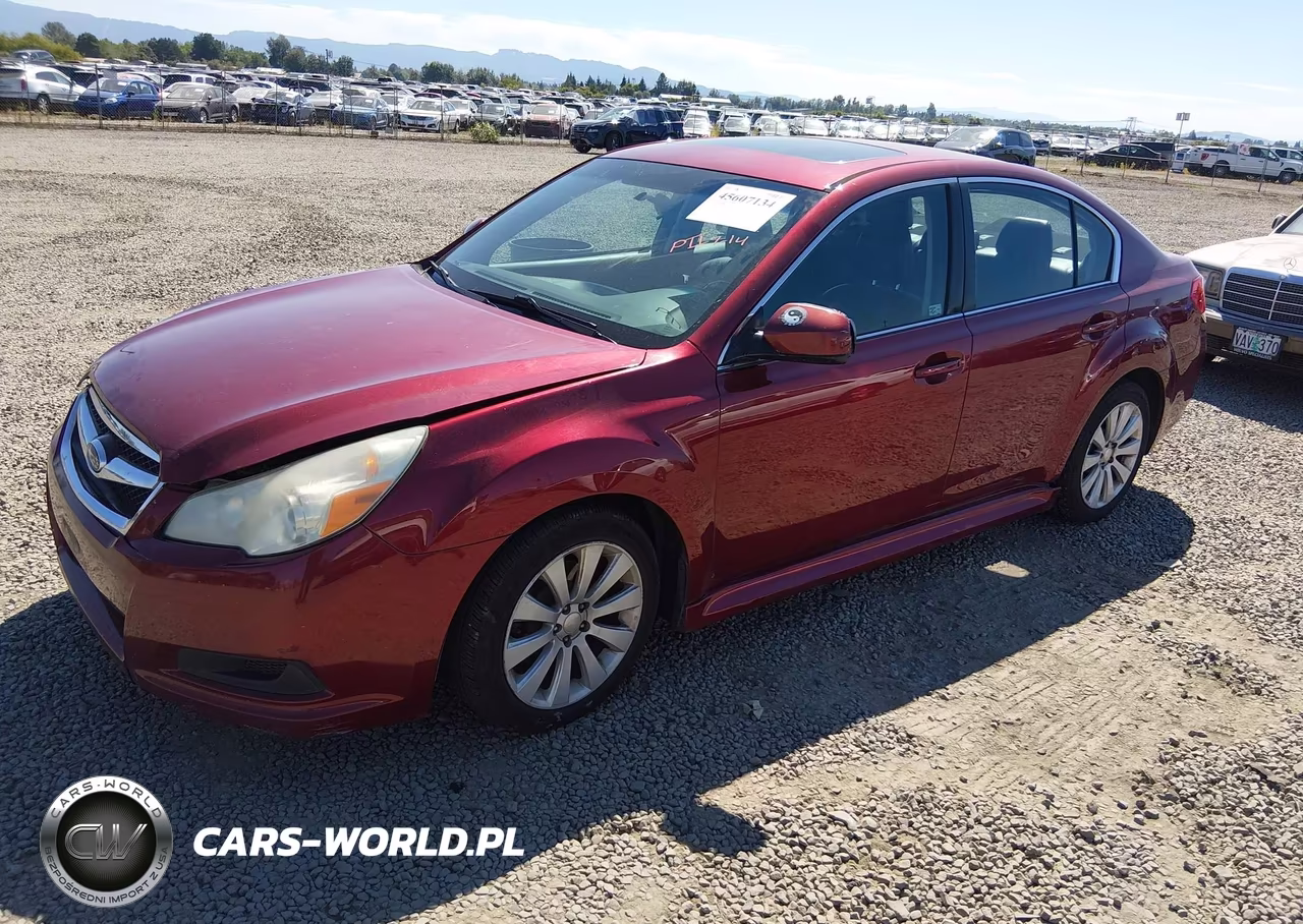 2010 Subaru Legacy 2.5I Limited VIN:4S3BMBK60A3245861 - 2