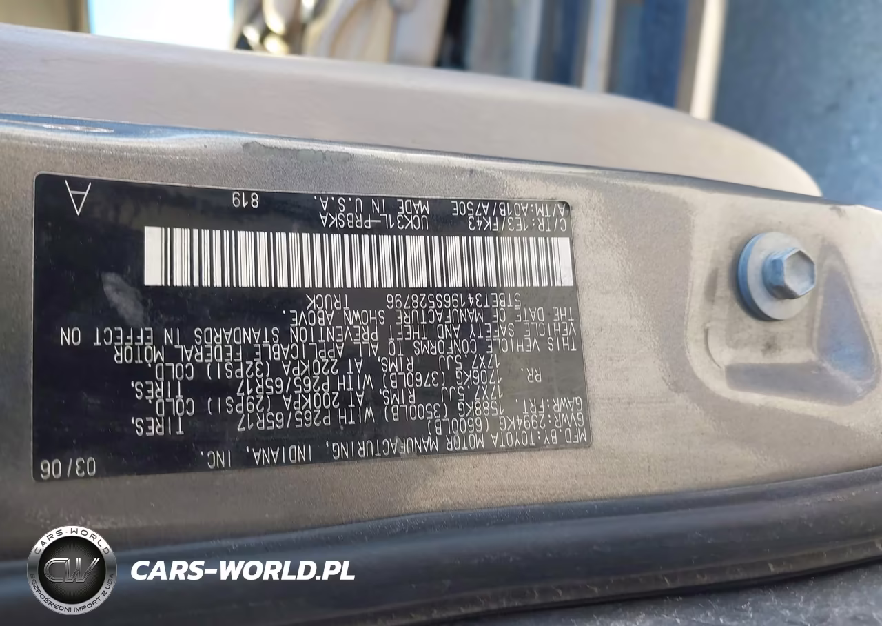 2006 Toyota Tundra Sr5 V8 VIN:5TBET34196S528796 - 9