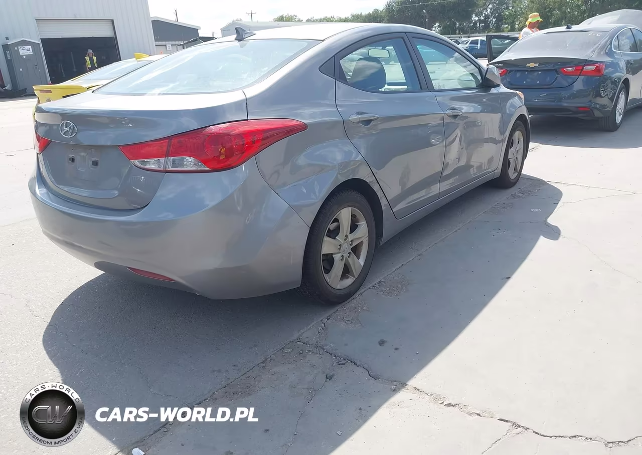 2011 Hyundai Elantra Gls (Ulsan Plant) VIN:KMHDH4AE9BU143788 - 4