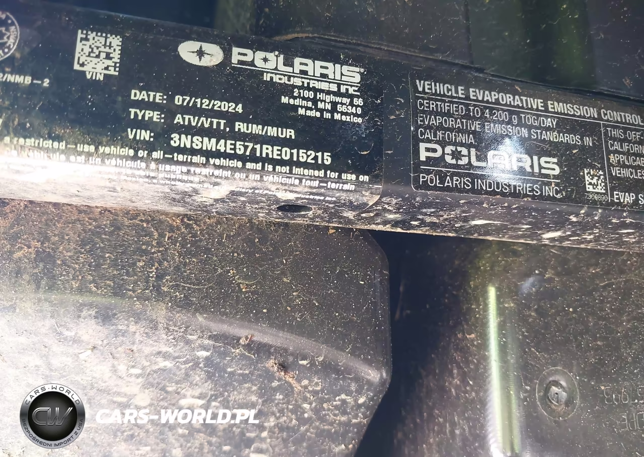 2024 Polaris Ranger Crew Sp 570 Premium VIN:3NSM4E571RE015215 - 10