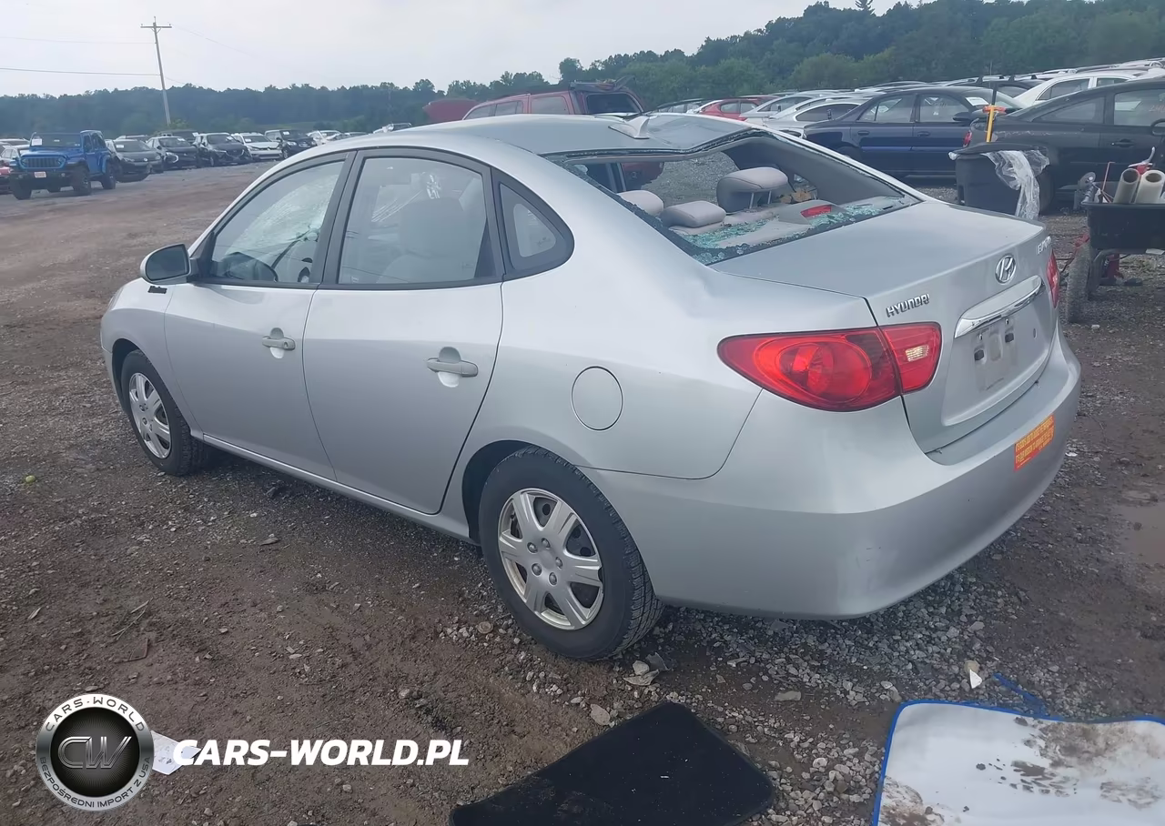 2010 Hyundai Elantra Blue VIN:KMHDU4AD2AU148753 - 3