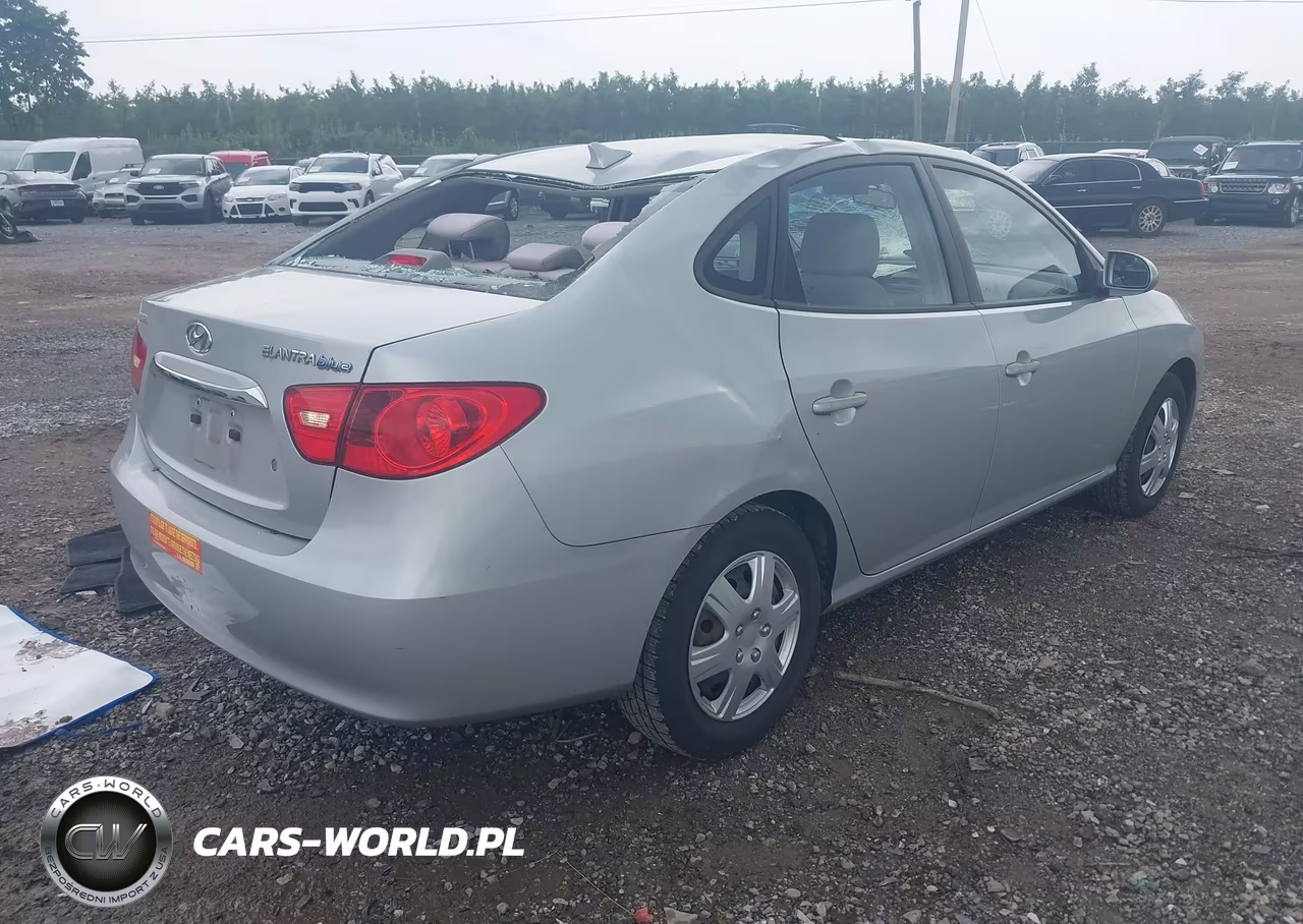 2010 Hyundai Elantra Blue VIN:KMHDU4AD2AU148753 - 4