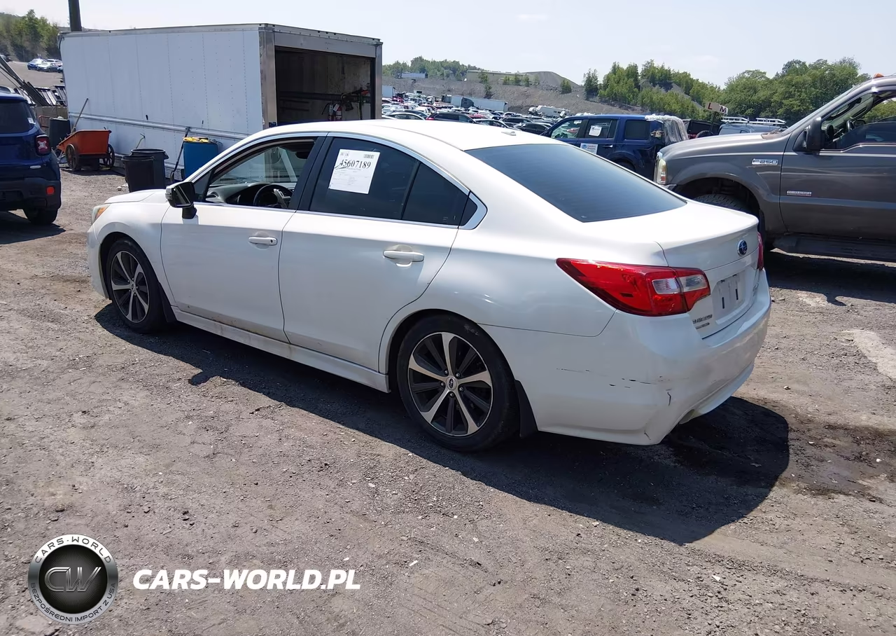 2015 Subaru Legacy 2.5I Limited VIN:4S3BNAN64F3034866 - 3