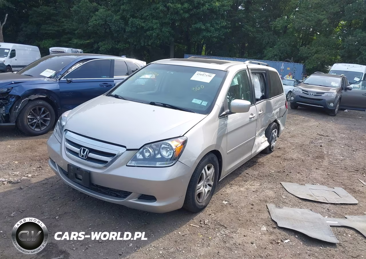 2006 Honda Odyssey Ex-L VIN:5FNRL38706B044091 - 2