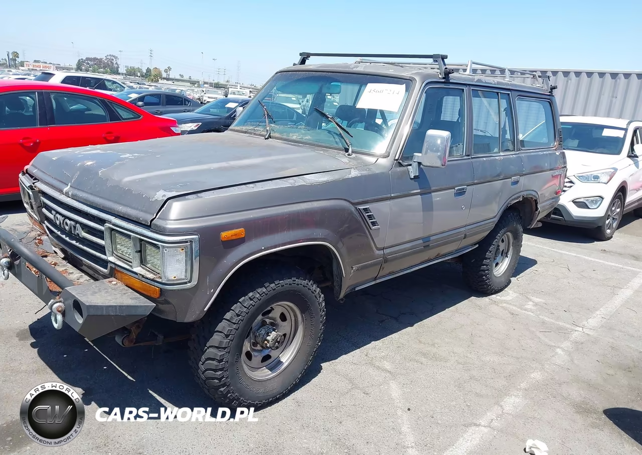 1989 Toyota Land Cruiser Fj62 Gx VIN:JT3FJ62GXK0096263 - 2
