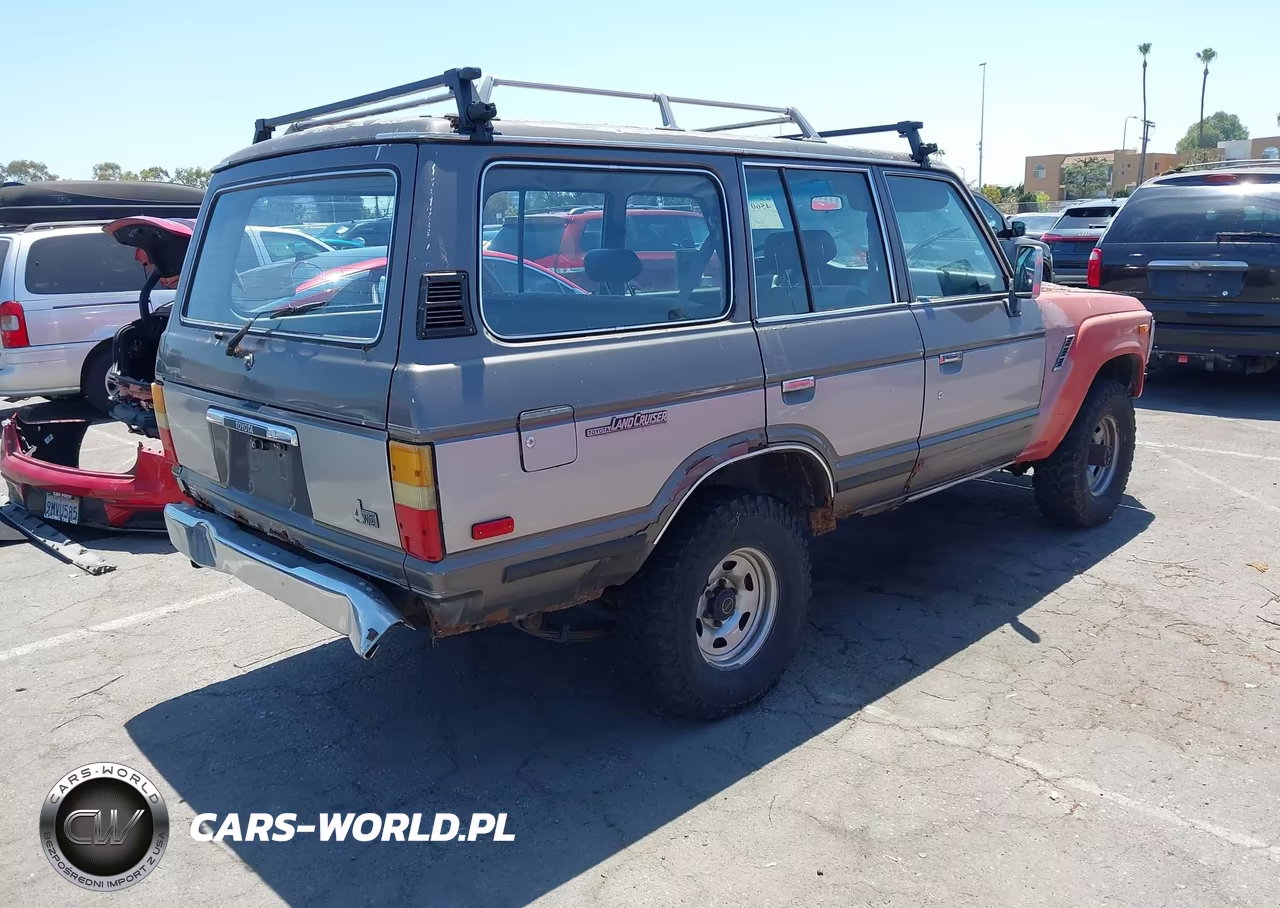 1989 Toyota Land Cruiser Fj62 Gx VIN:JT3FJ62GXK0096263 - 4