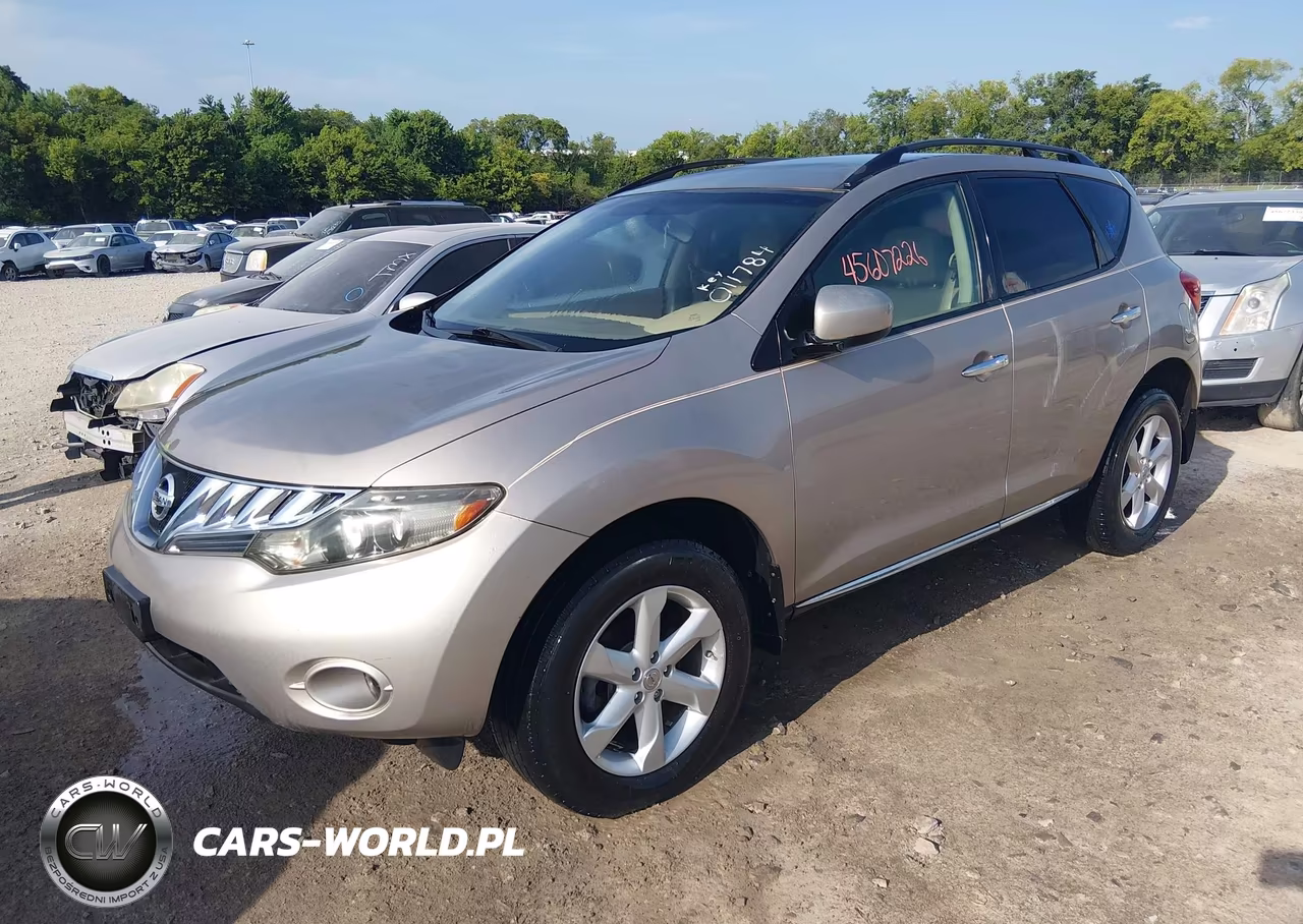 2009 Nissan Murano S VIN:JN8AZ18U69W011784 - 2