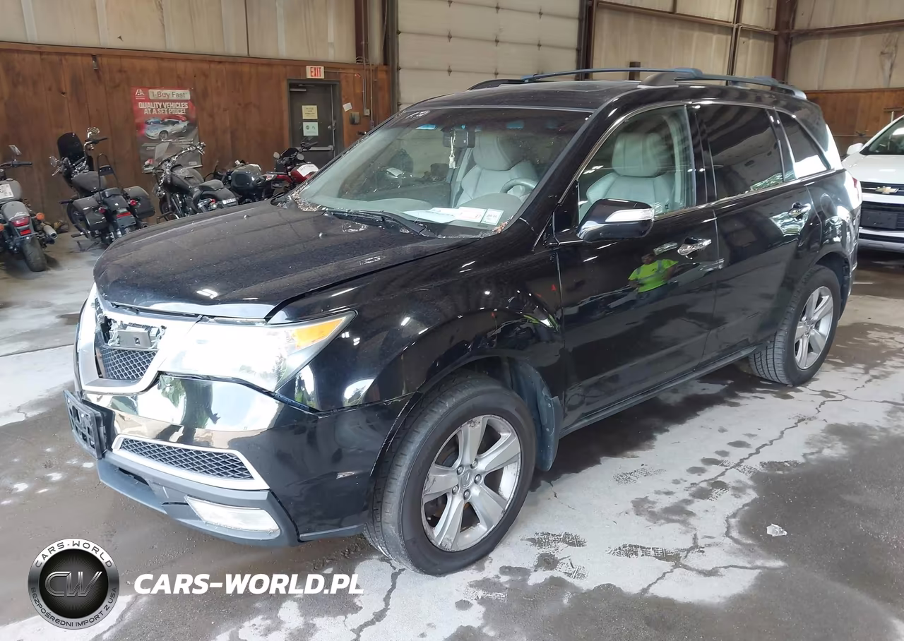 2012 Acura Mdx VIN:2HNYD2H27CH509151 - 2